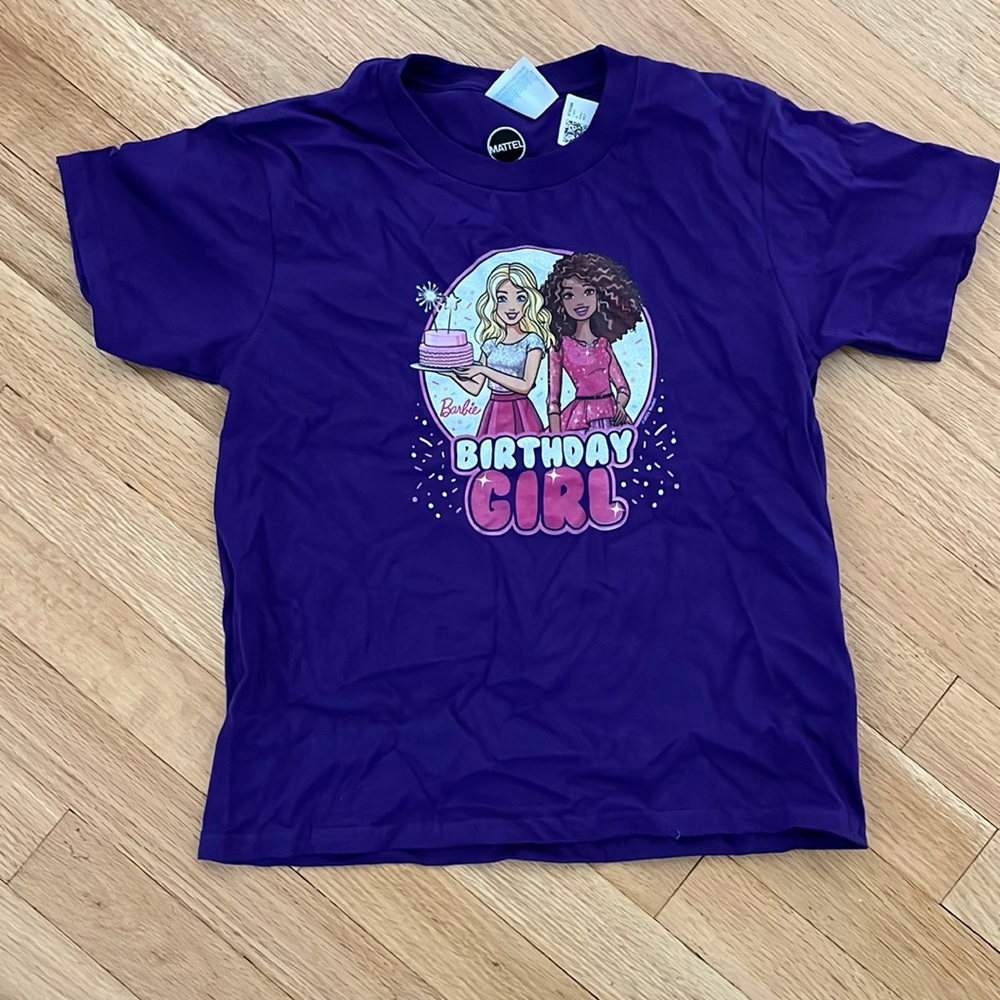 Barbie Birthday Girl Shirt SZ Small 7/8
